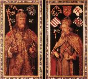 Emperor Charlemagne and Emperor Sigismund Albrecht Durer